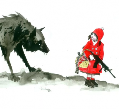 Аудиокнига Красная шапочка и серый волк